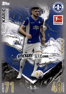 Figurina Emir Karic - German Fussball Bundesliga 2023-2024. Match Attax
 - Topps