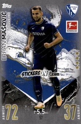 Sticker Erhan Masovic - German Fussball Bundesliga 2023-2024. Match Attax
 - Topps