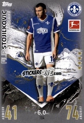Sticker Filip Stojilkovic - German Fussball Bundesliga 2023-2024. Match Attax
 - Topps