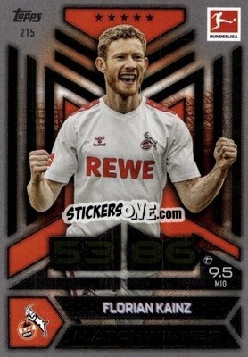 Cromo Florian Kainz - German Fussball Bundesliga 2023-2024. Match Attax
 - Topps