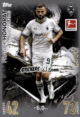 Sticker Franck Honorat - German Fussball Bundesliga 2023-2024. Match Attax
 - Topps