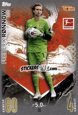 Figurina Frederik Rönnow - German Fussball Bundesliga 2023-2024. Match Attax
 - Topps