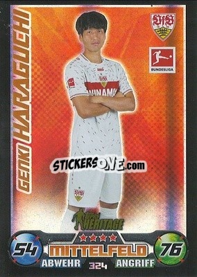 Sticker Genki Haraguchi - German Fussball Bundesliga 2023-2024. Match Attax
 n. 324 - Topps