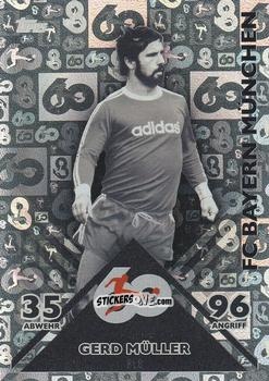 Sticker Gerd Müller - German Fussball Bundesliga 2023-2024. Match Attax
 n. BL8 - Topps