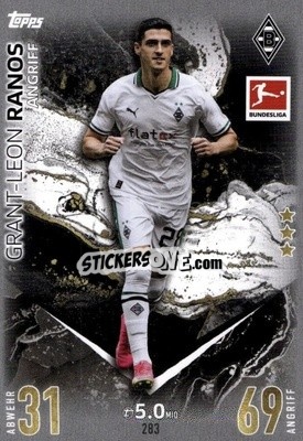 Sticker Grant-Leon Ranos - German Fussball Bundesliga 2023-2024. Match Attax
 - Topps