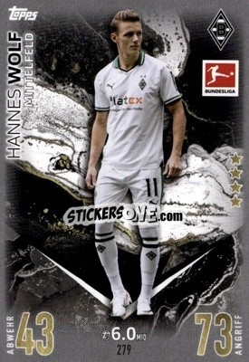 Figurina Hannes Wolf - German Fussball Bundesliga 2023-2024. Match Attax
 - Topps