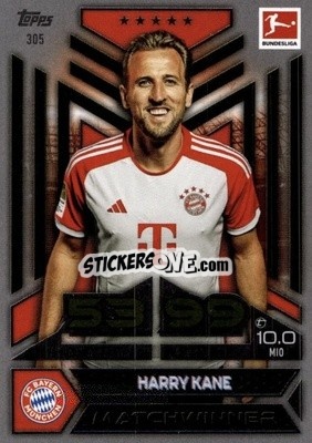 Figurina Harry Kane - German Fussball Bundesliga 2023-2024. Match Attax
 - Topps