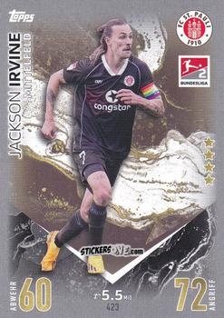 Cromo Jackson Irvine - German Fussball Bundesliga 2023-2024. Match Attax
 n. 423 - Topps