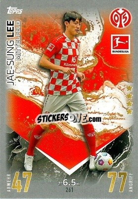 Sticker Jae-sung Lee - German Fussball Bundesliga 2023-2024. Match Attax
 - Topps