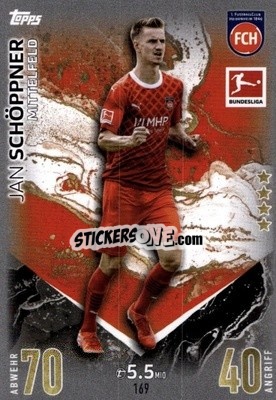 Sticker Jan Schöppner - German Fussball Bundesliga 2023-2024. Match Attax
 - Topps