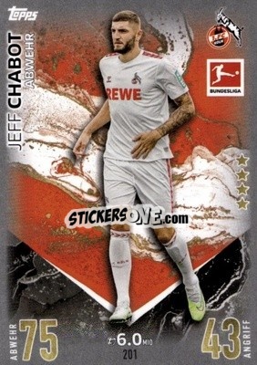Sticker Jeff Chabot - German Fussball Bundesliga 2023-2024. Match Attax
 - Topps