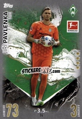 Figurina Jiri Pavlenka - German Fussball Bundesliga 2023-2024. Match Attax
 - Topps