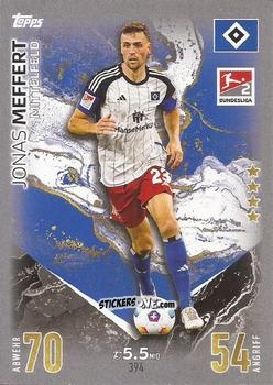 Cromo Jonas Meffert - German Fussball Bundesliga 2023-2024. Match Attax
 n. 394 - Topps