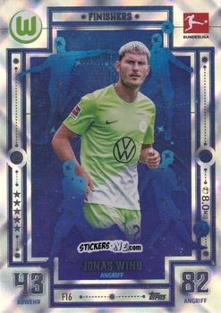 Figurina Jonas Wind - German Fussball Bundesliga 2023-2024. Match Attax
 n. FI6 - Topps