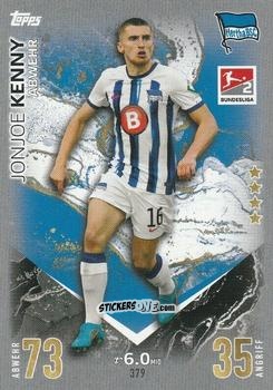Sticker Jonjoe Kenny - German Fussball Bundesliga 2023-2024. Match Attax
 n. 379 - Topps