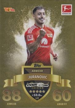 Cromo Josip Juranovic - German Fussball Bundesliga 2023-2024. Match Attax
 n. LE2 - Topps