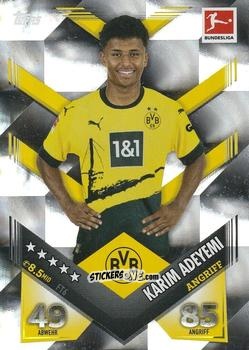 Sticker Karim Adeyemi - German Fussball Bundesliga 2023-2024. Match Attax
 n. FT6 - Topps