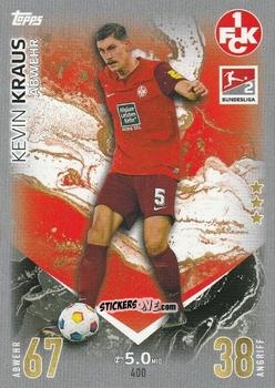 Figurina Kevin Krauss - German Fussball Bundesliga 2023-2024. Match Attax
 n. 400 - Topps