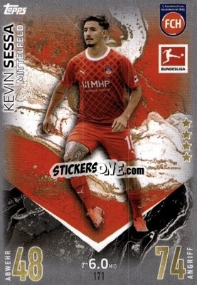 Sticker Kevin Sessa - German Fussball Bundesliga 2023-2024. Match Attax
 - Topps