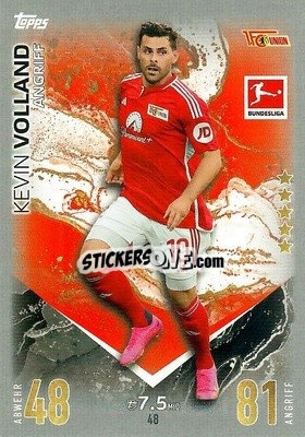 Cromo Kevin Volland - German Fussball Bundesliga 2023-2024. Match Attax
 - Topps