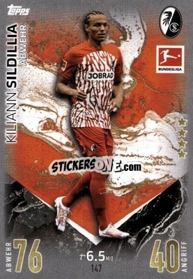 Sticker Kiliann Sildilla - German Fussball Bundesliga 2023-2024. Match Attax
 - Topps