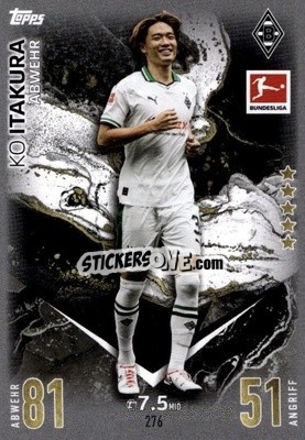 Figurina Ko Itakura - German Fussball Bundesliga 2023-2024. Match Attax
 - Topps