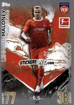 Sticker Lennard Maloney - German Fussball Bundesliga 2023-2024. Match Attax
 - Topps