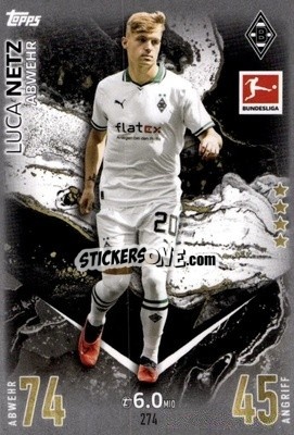 Sticker Lica Netz - German Fussball Bundesliga 2023-2024. Match Attax
 - Topps