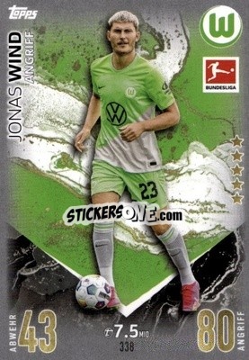 Sticker Lovro Majer - German Fussball Bundesliga 2023-2024. Match Attax
 - Topps