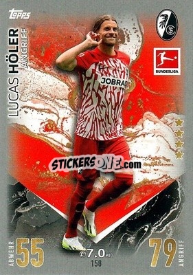 Cromo Lucas Höler - German Fussball Bundesliga 2023-2024. Match Attax
 - Topps