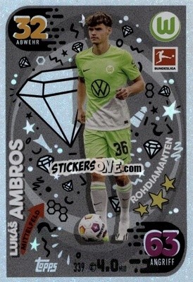 Figurina Lukás Ambros - German Fussball Bundesliga 2023-2024. Match Attax
 - Topps