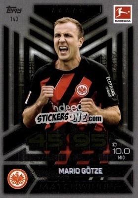 Cromo Mario Götze - German Fussball Bundesliga 2023-2024. Match Attax
 - Topps