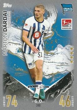 Cromo Márton Dárdai - German Fussball Bundesliga 2023-2024. Match Attax
 n. 380 - Topps