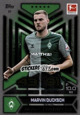 Sticker Marvin Ducksch - German Fussball Bundesliga 2023-2024. Match Attax
 - Topps