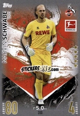 Figurina Marvin Schwäbe - German Fussball Bundesliga 2023-2024. Match Attax
 - Topps