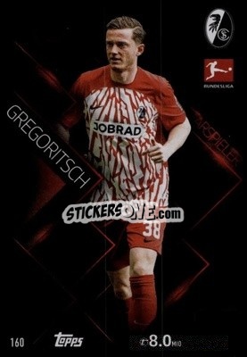 Sticker Michael Gregoritsch - German Fussball Bundesliga 2023-2024. Match Attax
 - Topps