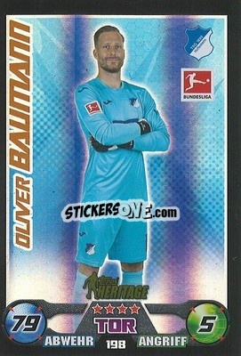 Cromo Oliver Baumann - German Fussball Bundesliga 2023-2024. Match Attax
 - Topps