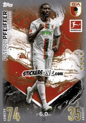 Sticker Patric Pfeiffer - German Fussball Bundesliga 2023-2024. Match Attax
 - Topps