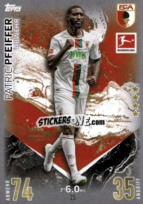 Figurina Patric Pfeiffer - German Fussball Bundesliga 2023-2024. Match Attax
 - Topps