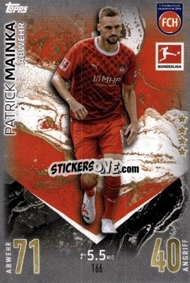 Sticker Patrick Mainka - German Fussball Bundesliga 2023-2024. Match Attax
 - Topps