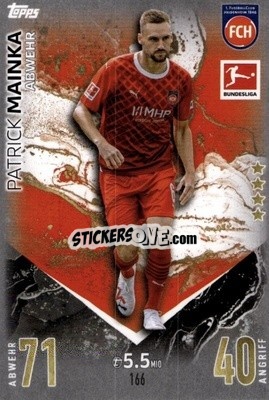 Cromo Patrick Mainka - German Fussball Bundesliga 2023-2024. Match Attax
 - Topps