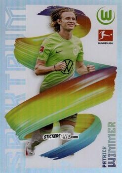Cromo Patrick Wimmer - German Fussball Bundesliga 2023-2024. Match Attax
 n. 378 - Topps