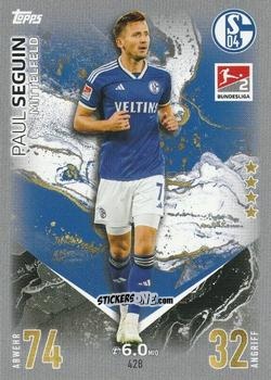 Cromo Paul Seguin - German Fussball Bundesliga 2023-2024. Match Attax
 n. 428 - Topps