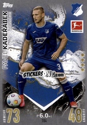 Sticker Pavel Kaderabek - German Fussball Bundesliga 2023-2024. Match Attax
 - Topps