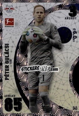 Sticker Péter Gulácsi - German Fussball Bundesliga 2023-2024. Match Attax
 - Topps