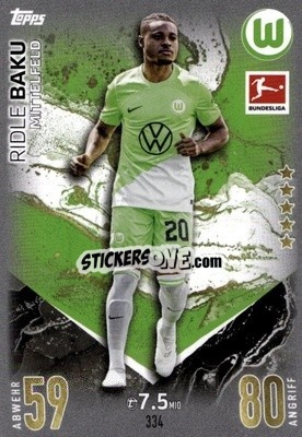 Sticker Riedle Baku - German Fussball Bundesliga 2023-2024. Match Attax
 - Topps