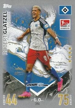 Figurina Robert Glatzel - German Fussball Bundesliga 2023-2024. Match Attax
 n. 396 - Topps