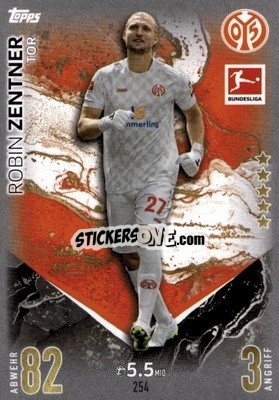 Cromo Robin Zentner - German Fussball Bundesliga 2023-2024. Match Attax
 - Topps