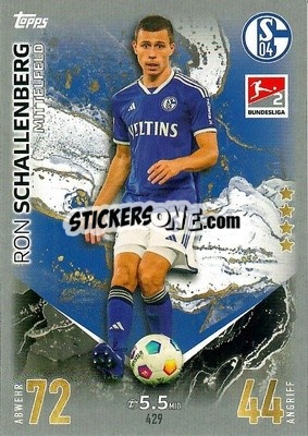 Sticker Ron Schallenberg - German Fussball Bundesliga 2023-2024. Match Attax
 - Topps