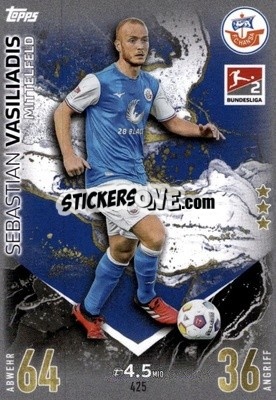 Sticker Sebastian Vasiliadis - German Fussball Bundesliga 2023-2024. Match Attax
 - Topps